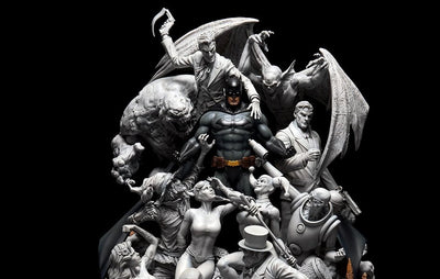 Batman Sanity 1/6 Scale Epic Series Diorama - Smoke Version
