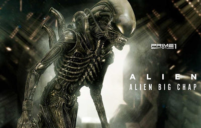 Alien Big Chap 3D Wall Art Statue