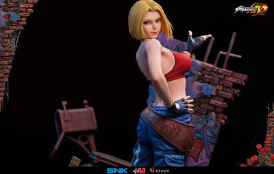 King Of Fighters Blue Mary 1/4 Scale Statue