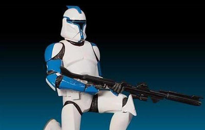 Blue Clone Trooper Lieutenant Statue - SW Celebration VI 2012 Exclusive by Gentle Giant