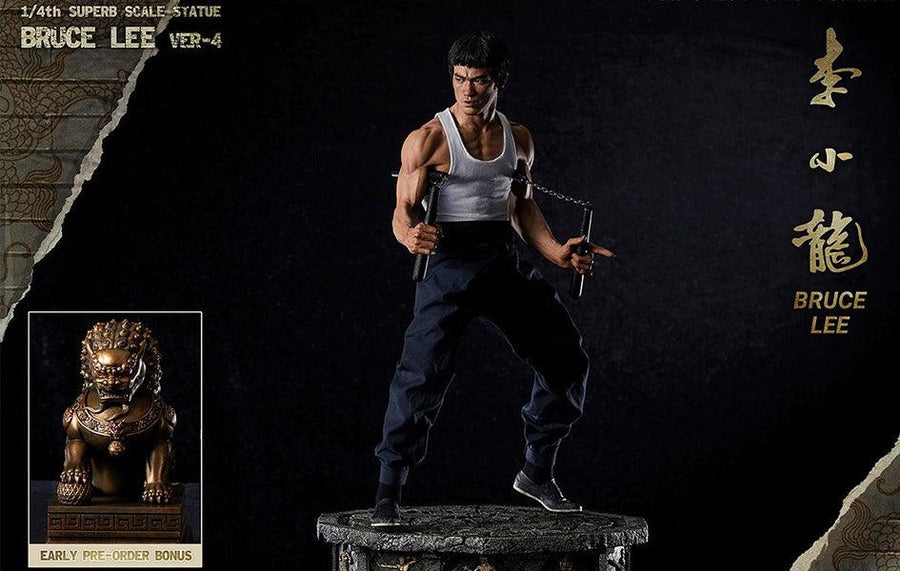 Bruce Lee Tribute 1/4 Scale Statue BONUS