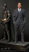 The Dark Knight - Batman Double Version 1/3 Scale Hyperreal Statue Set