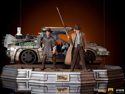 Back to the Future Part III - DeLorean III Full Set Art Scale 1/10