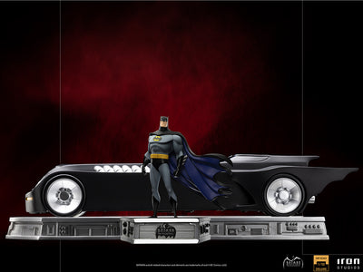 Batman The Animated Series - Batman and Batmobile Deluxe Art Scale 1/10