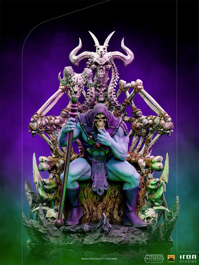 Skeletor on Throne Deluxe Art Scale 1/10