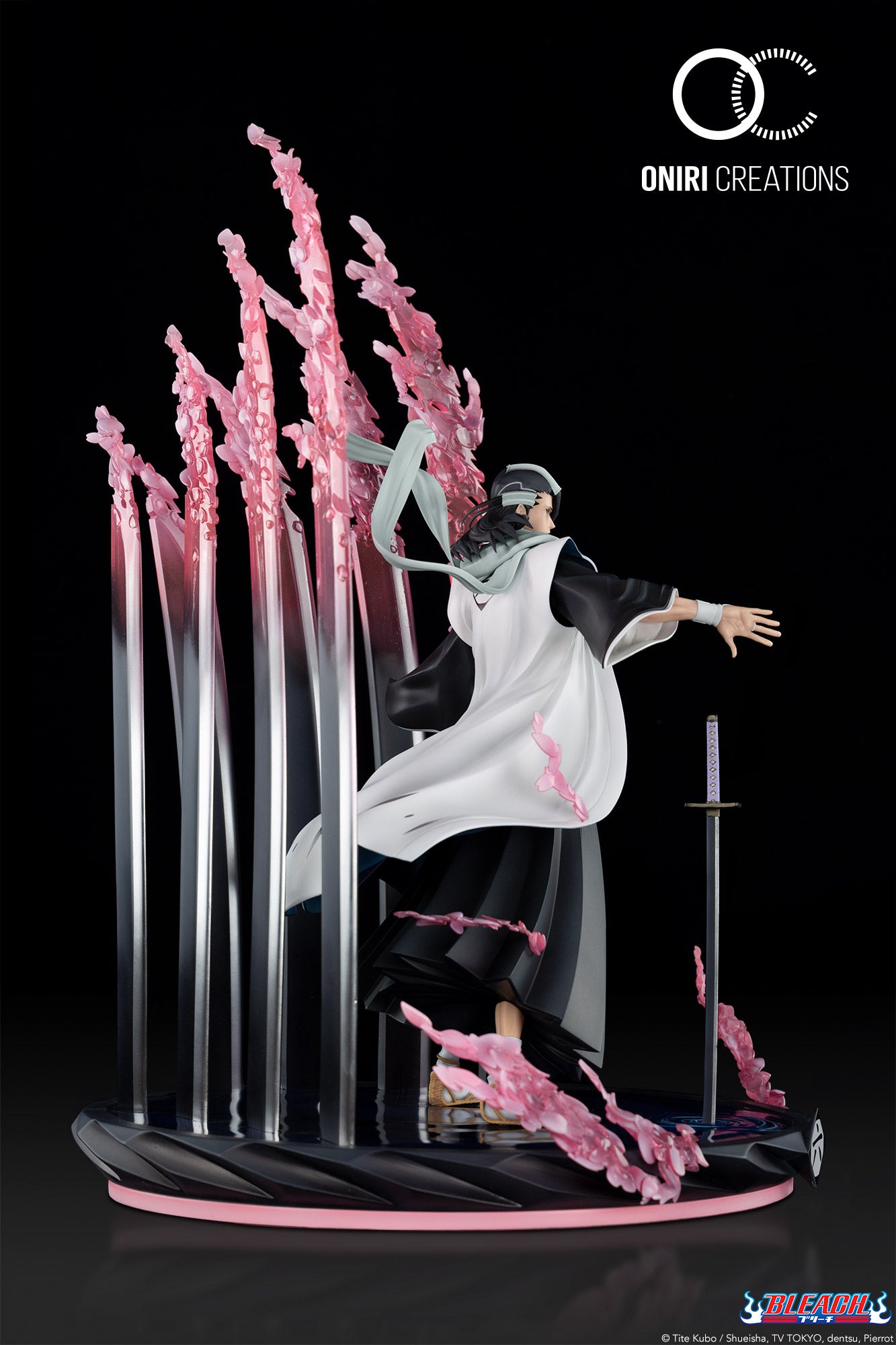 RARE Statue Byakuya Kuchiki Tsume de Bleach - Collection RARE Statue Byakuya Kuchiki Tsume de Bleach - Collection