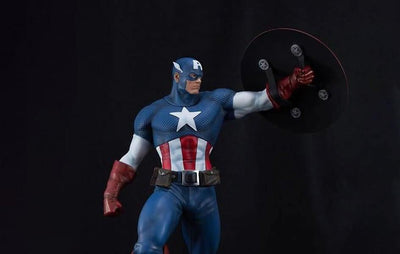 Captain America 1/4 Scale Statue WITH COIN