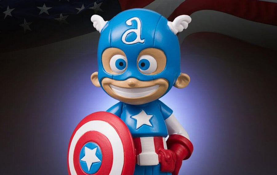 Skottie Young CAPTAIN AMERICA Statue | Gentle Giant