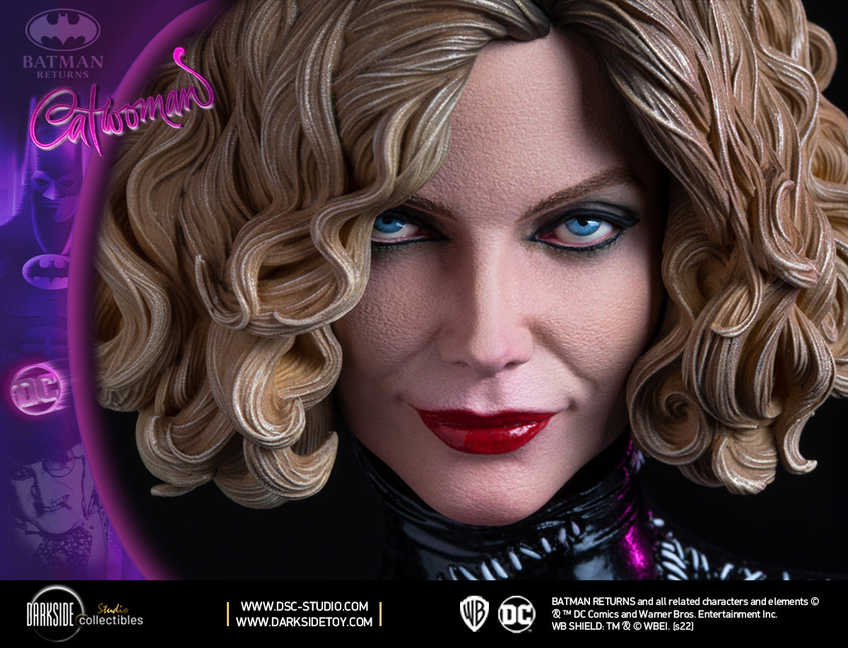 Batman Returns Catwoman Mask Replica à l'échelle 1:1 édition exclusive Batman Returns Catwoman Mask Replica à l'échelle 1:1 édition exclusive