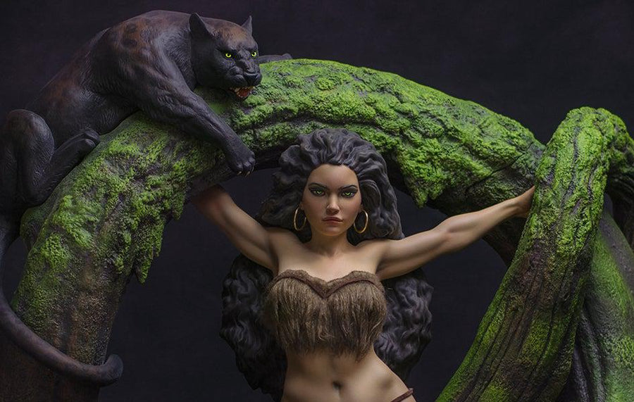 Frazetta Legacy Series Cat Girl 1/4 Scale Statue by Level 52 Studios