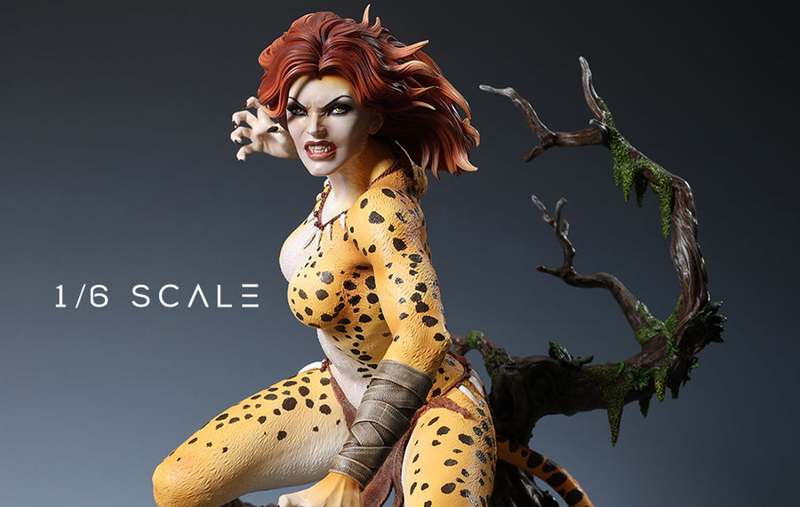 Cheetah 1/6 Scale Statue