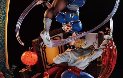 Chun-Li vs Balrog (Vega) 1/6 Scale Statue