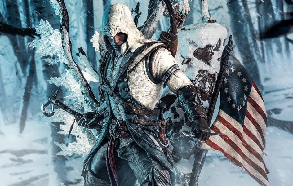 Assassin's Creed III - Animus Connor 1/4 Scale Statue - Spec