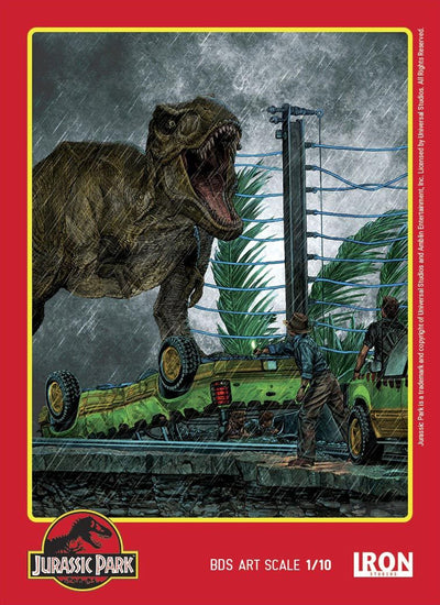 Jurassic Park - T-Rex Attack (Set A + Set B) BDS Art Scale 1/10