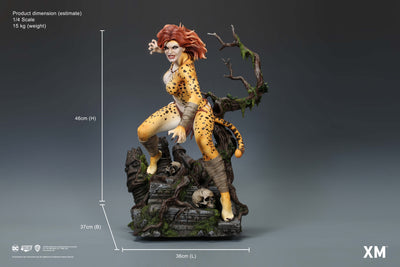 Cheetah 1/4 Scale Statue