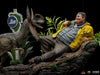 Jurassic Park - Dennis Nedry & Dilophosaurus 1/10 Art Scale