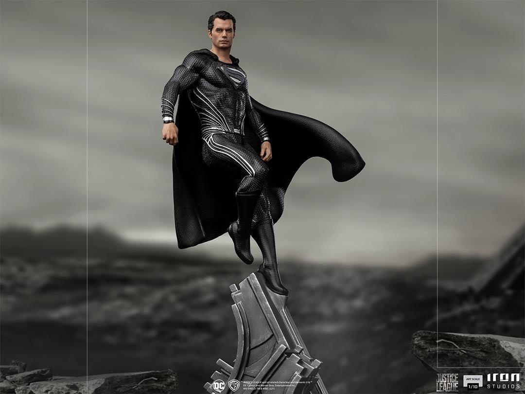 Superman Black Suit Art Scale 1/10 Statue