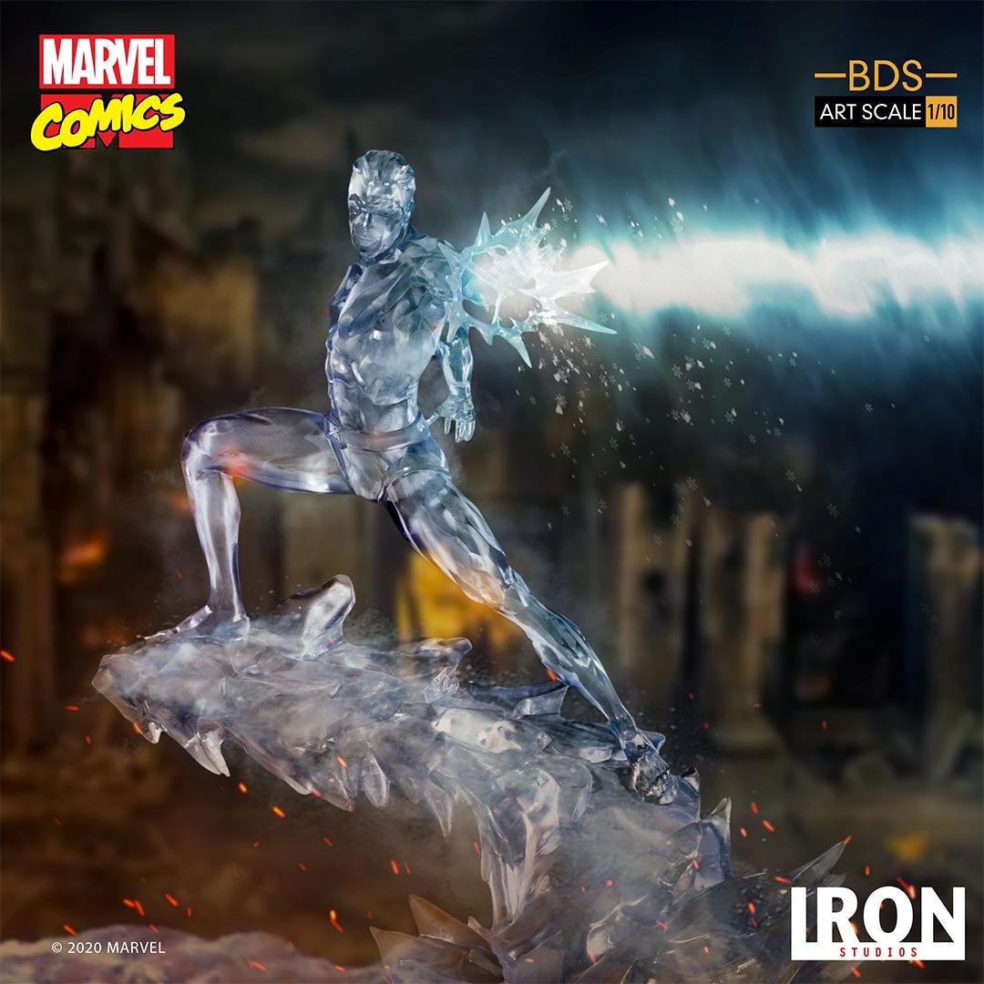 Iceman Vs Sentinel BDS Art Scale Statue