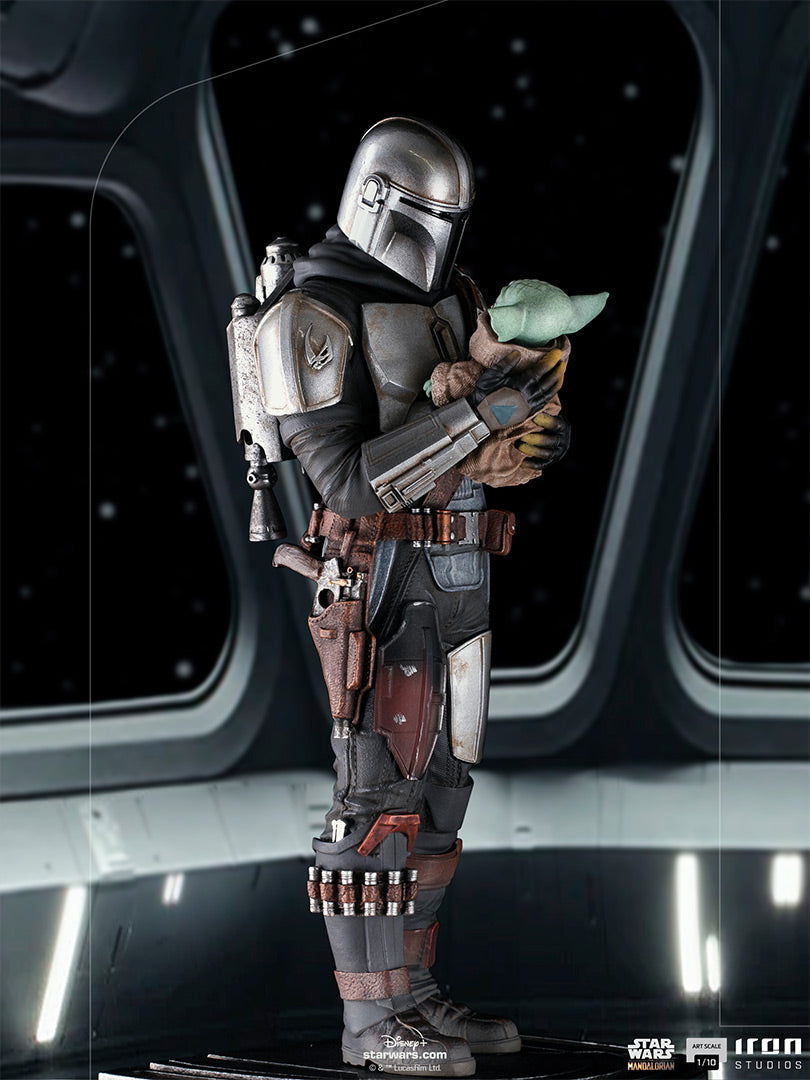 The Mandalorian and Grogu Art Scale 1/10