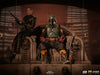 The Mandalorian - Boba Fett and Fennec Shand on Throne Deluxe Art Scale 1/10