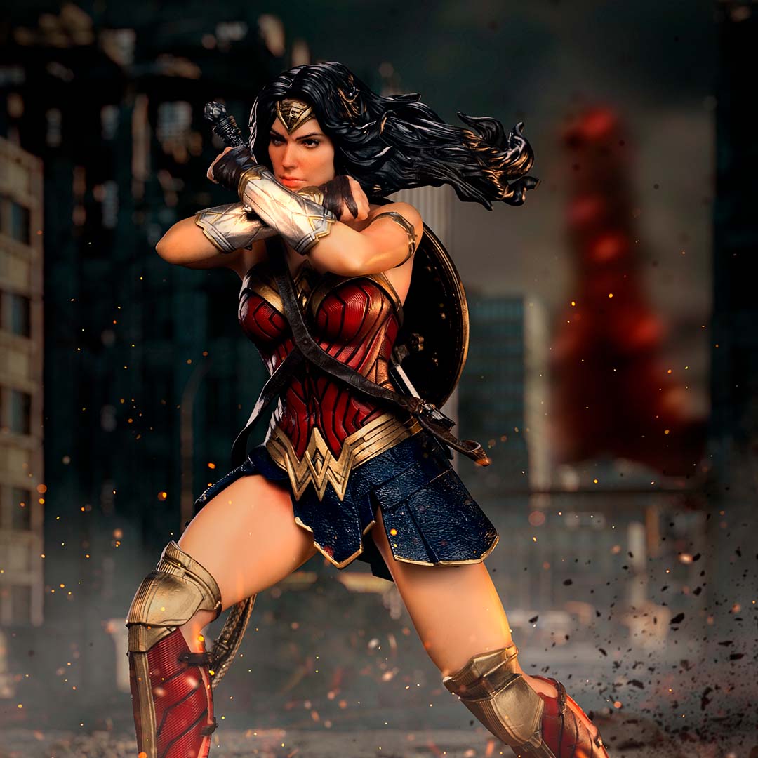 Zack Snyder's Justice League - Wonder Woman Art Scale 1/10