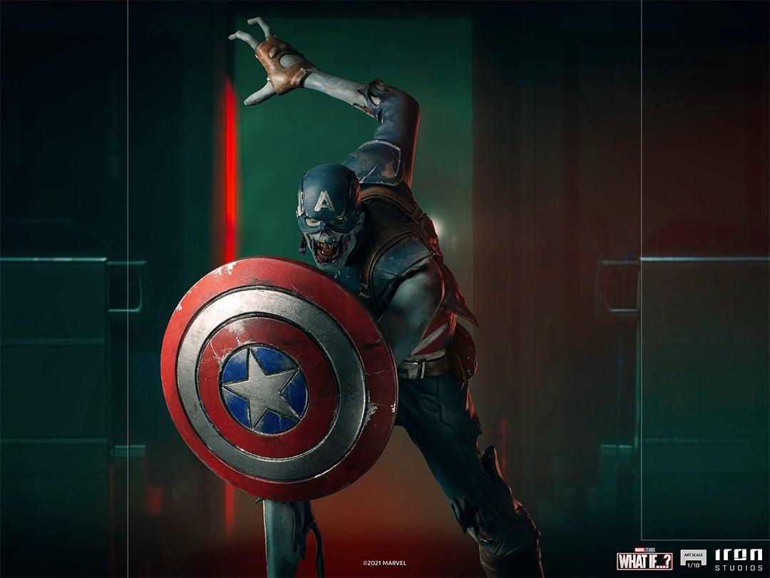 What If...? - Zombie Captain America Art Scale 1/10