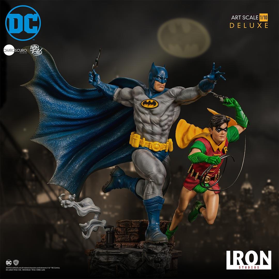 Batman & Robin Deluxe Art Scale Statue