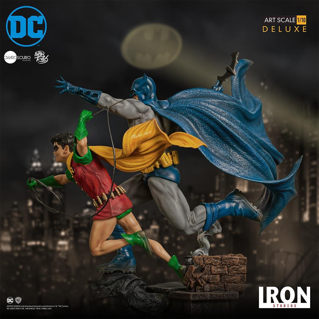 Batman & Robin Deluxe Art Scale Statue