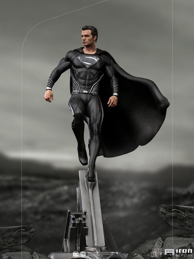 Superman Black Suit Art Scale 1/10 Statue