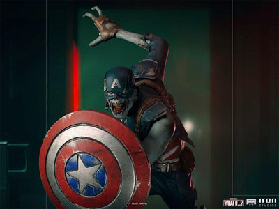 What If...? - Zombie Captain America Art Scale 1/10