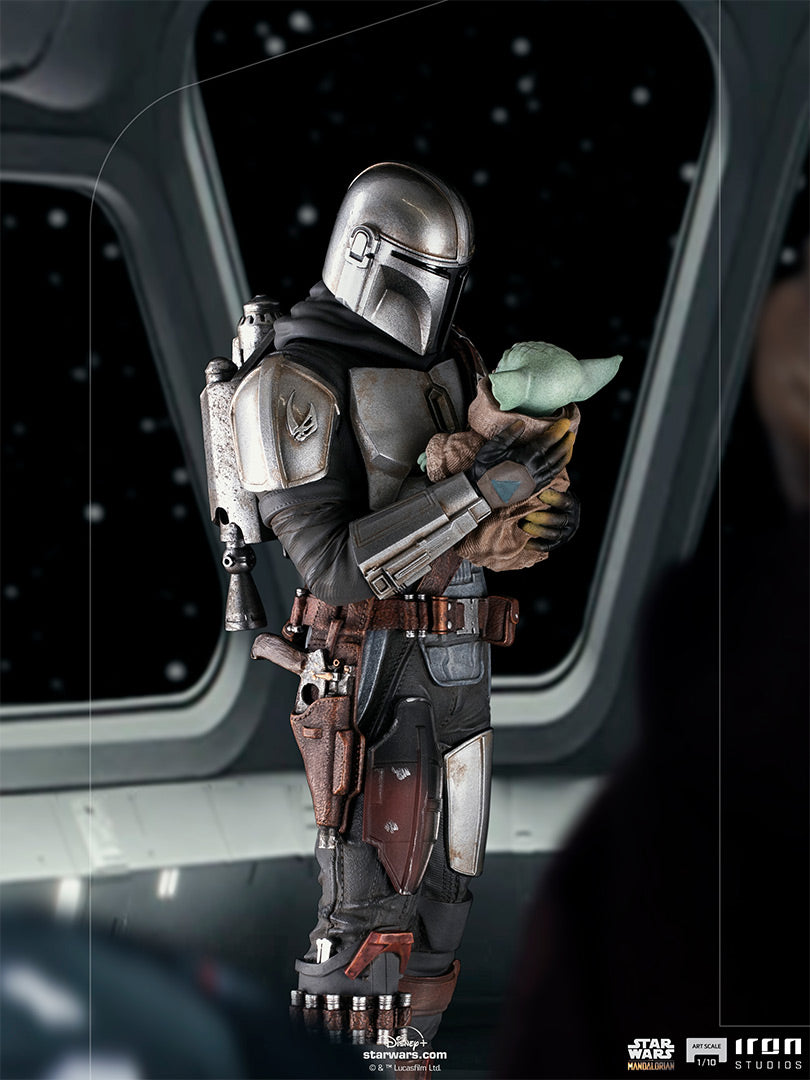 The Mandalorian and Grogu Art Scale 1/10