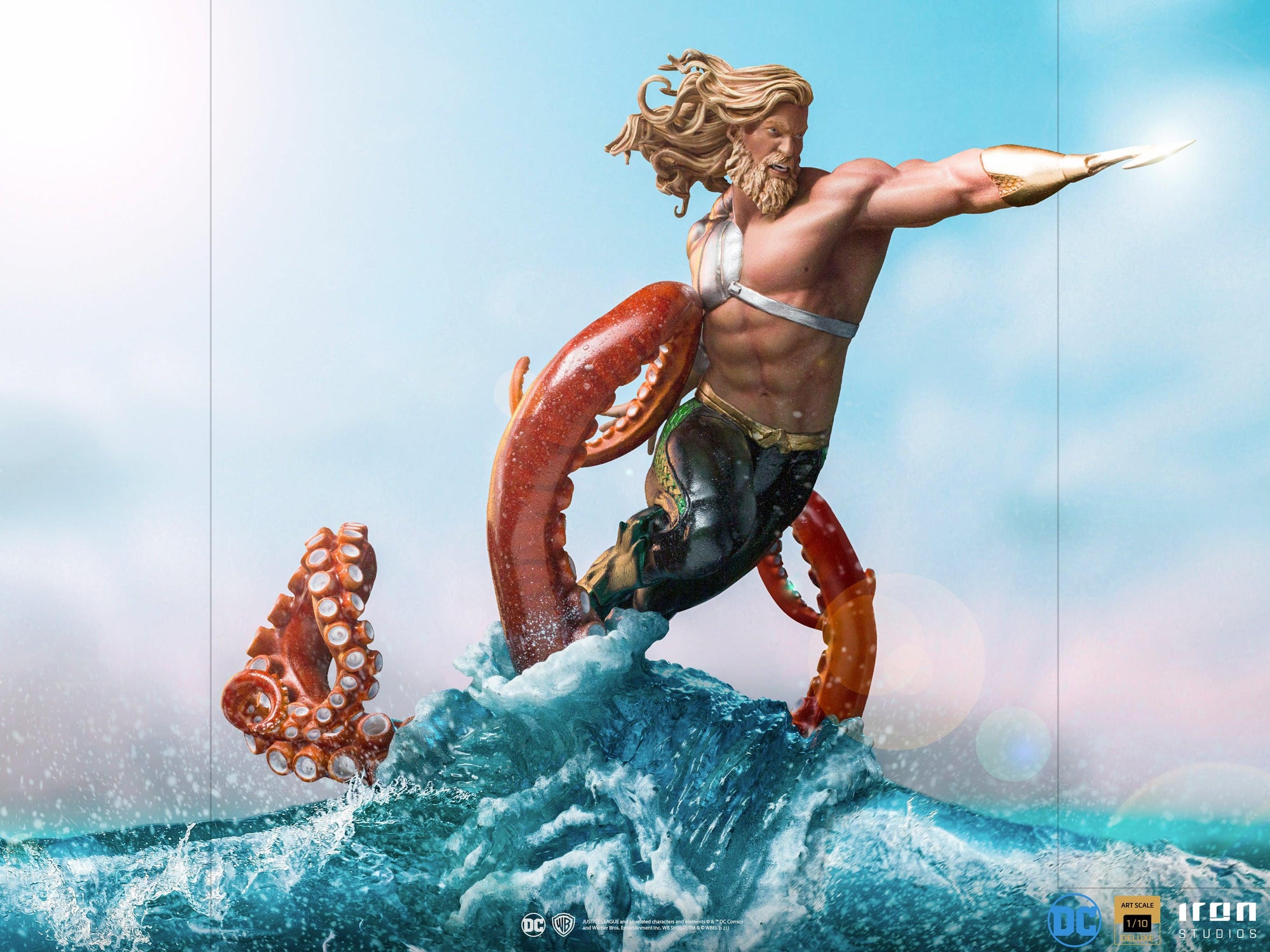 DC Comics Aquaman Deluxe Art Scale 1/10