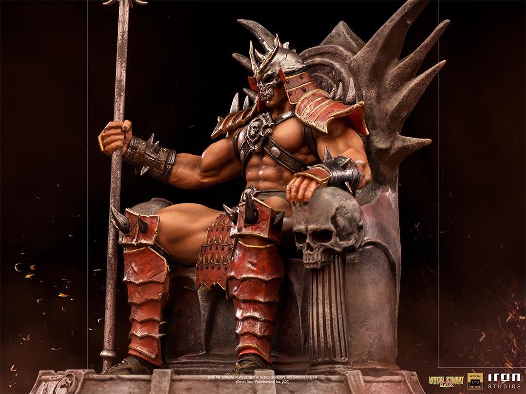 NerdReverse - Mortal Kombat - Shao Kahn Deluxe Art Scale