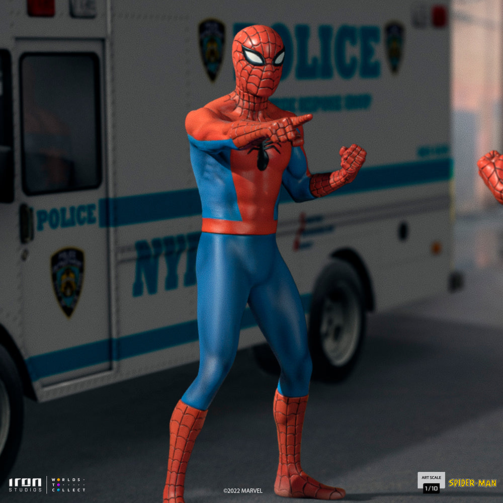Spider-Man 60s Animated Series Art Scale 1/10