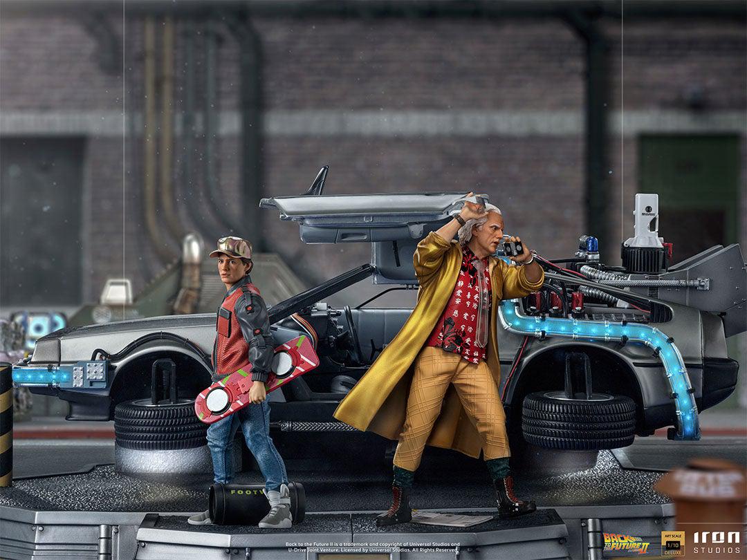 Delorean Full Set Deluxe - Back To The Future Part II - Spec
