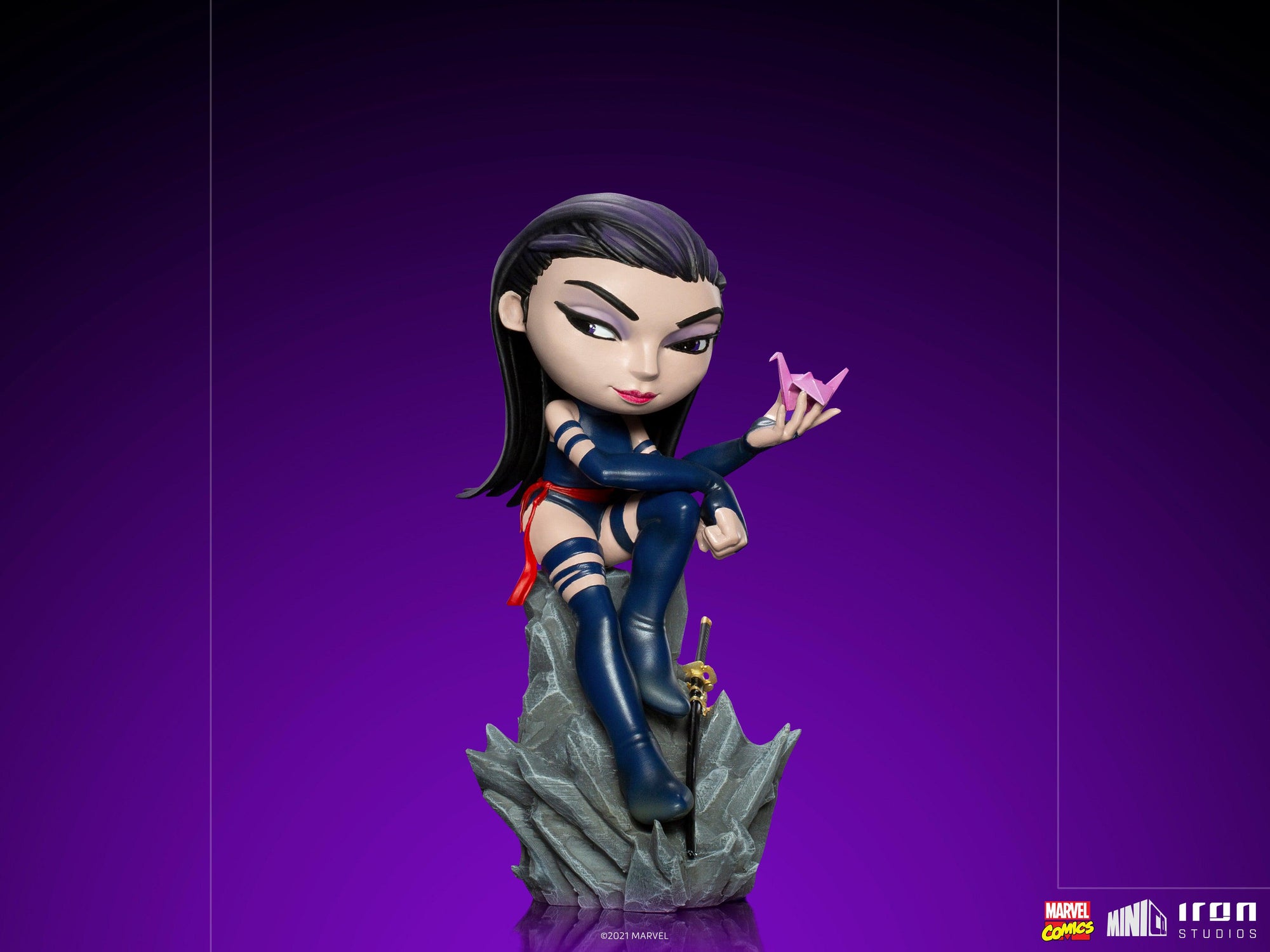 Psylocke MiniCo Statue