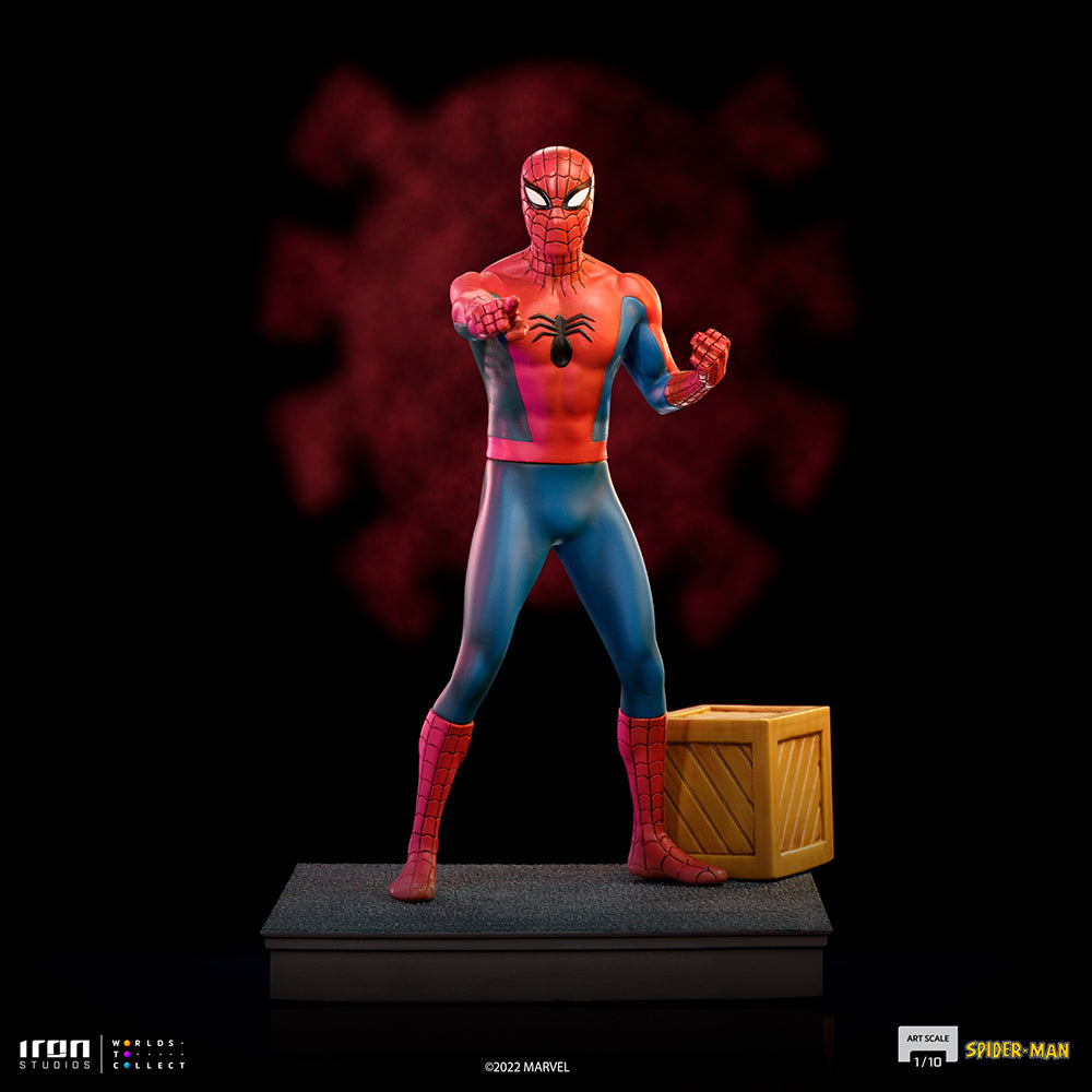 Spider-Man 60s Animated Series Art Scale 1/10