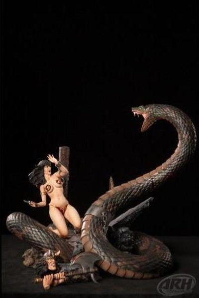 Snake Diorama with Slave Girl 1/4 Scale EXCLUSIVE by ARH Studios