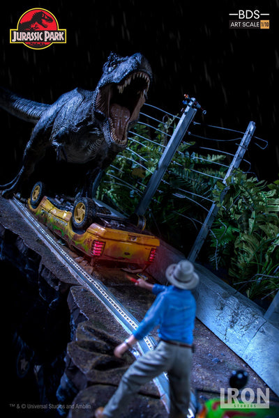 Jurassic Park - T-Rex Attack (Set A + Set B) BDS Art Scale 1/10