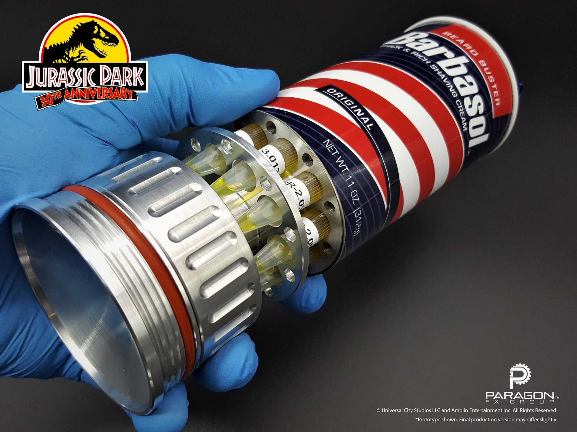 Jurassic Park - Cryogenics Canister Replica
