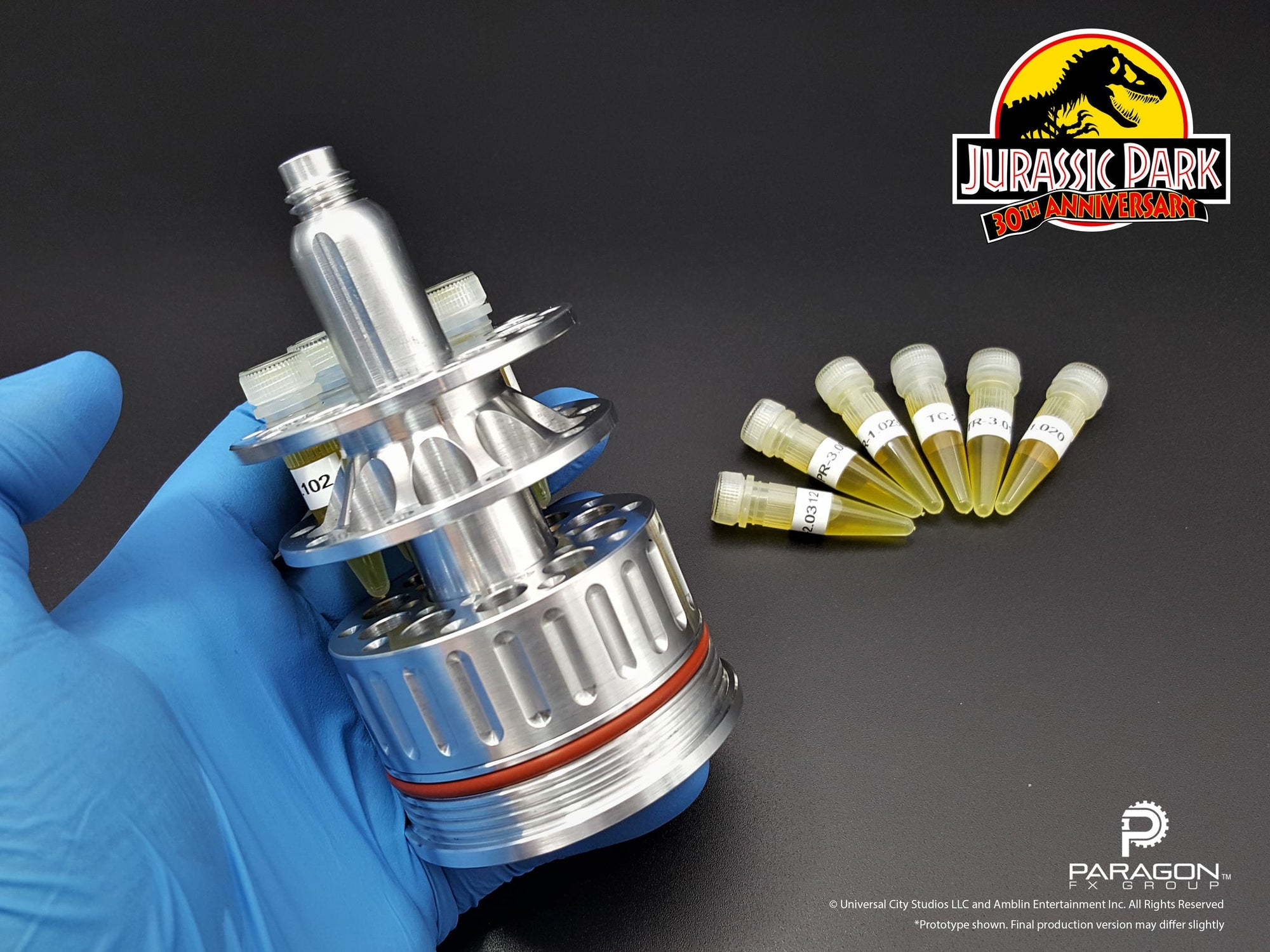 Jurassic Park - Cryogenics Canister Replica