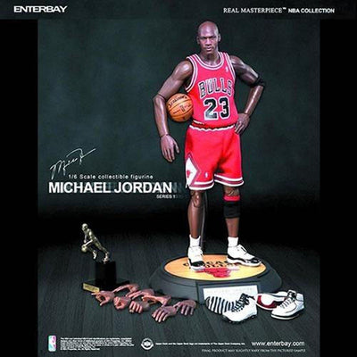Michael Jordan REAL MASTERPIECE 1:6 Figure  #23 Series 1 Road Edition ENTERBAY