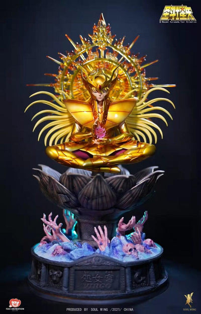 Saint Seiya - Gold Myth Cloth - Virgo Shaka Deluxe Version 1/4 Scale Statue