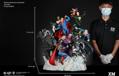 Superman - Justice by David Finch (Color Version) 1/6 Scale Diorama