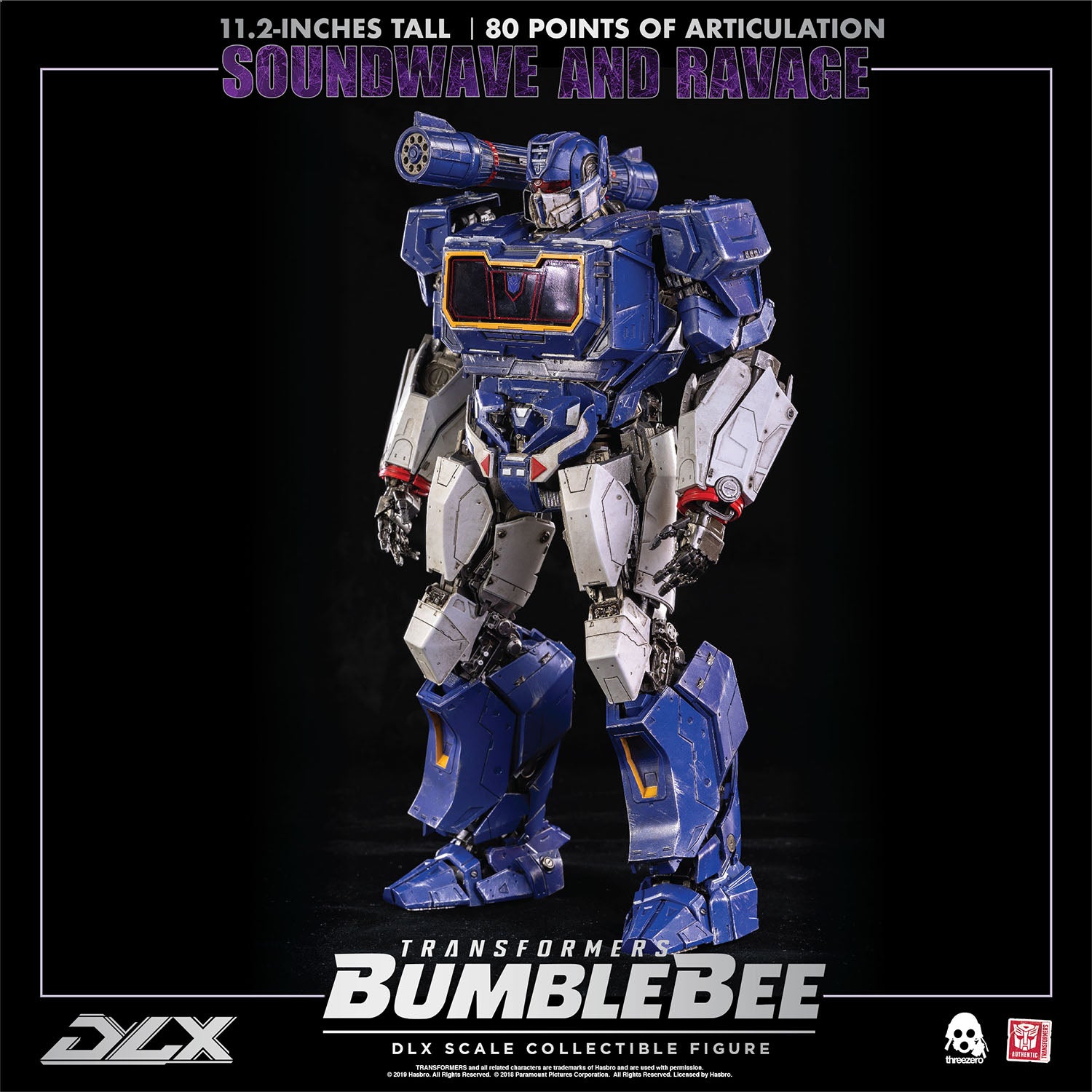 Transformers Bumblebee - Soundwave and Ravage DLX Figure