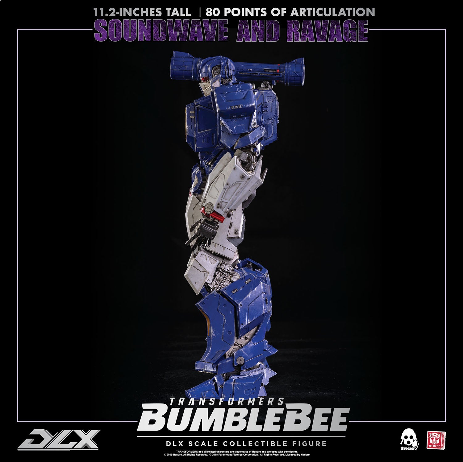 Transformers Bumblebee - Soundwave and Ravage DLX Figure