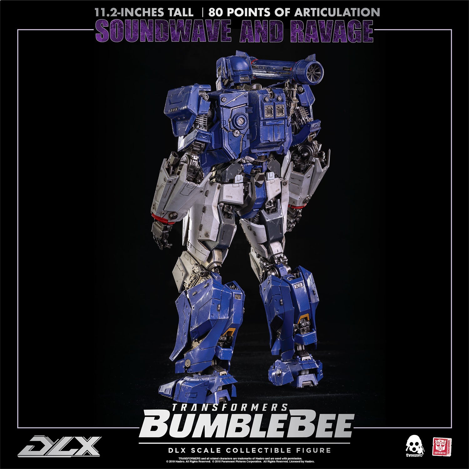Transformers Bumblebee - Soundwave and Ravage DLX Figure
