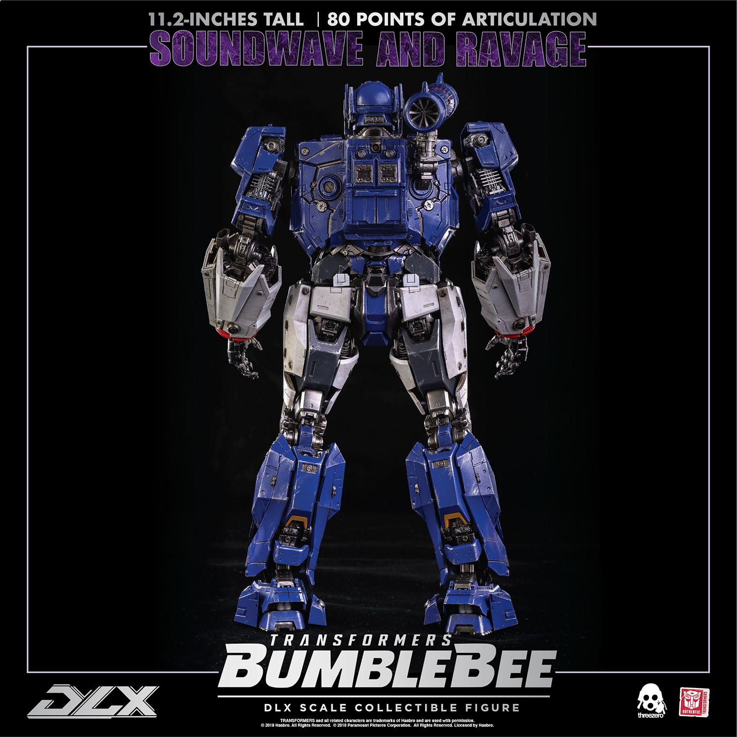Transformers Bumblebee - Soundwave and Ravage DLX Figure