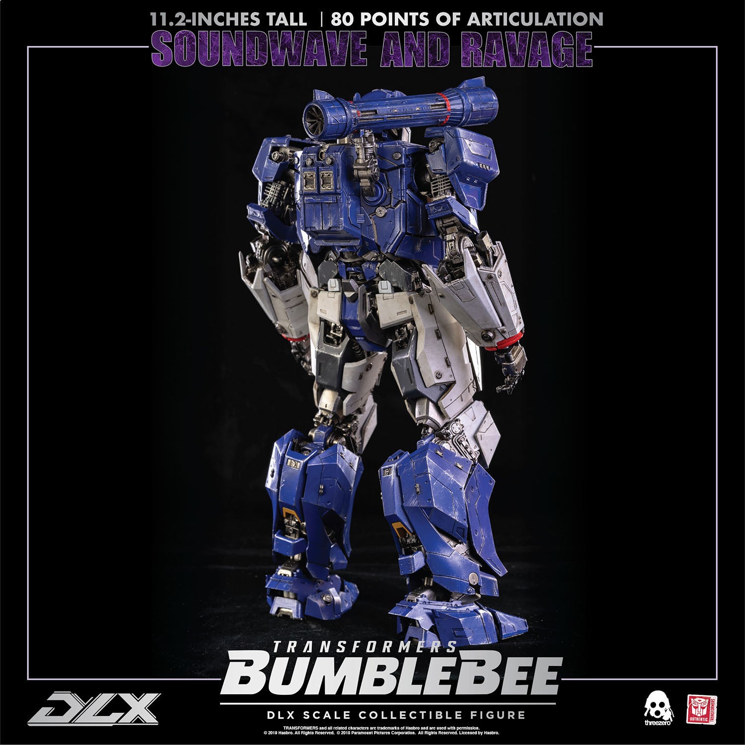 Transformers Bumblebee - Soundwave and Ravage DLX Figure