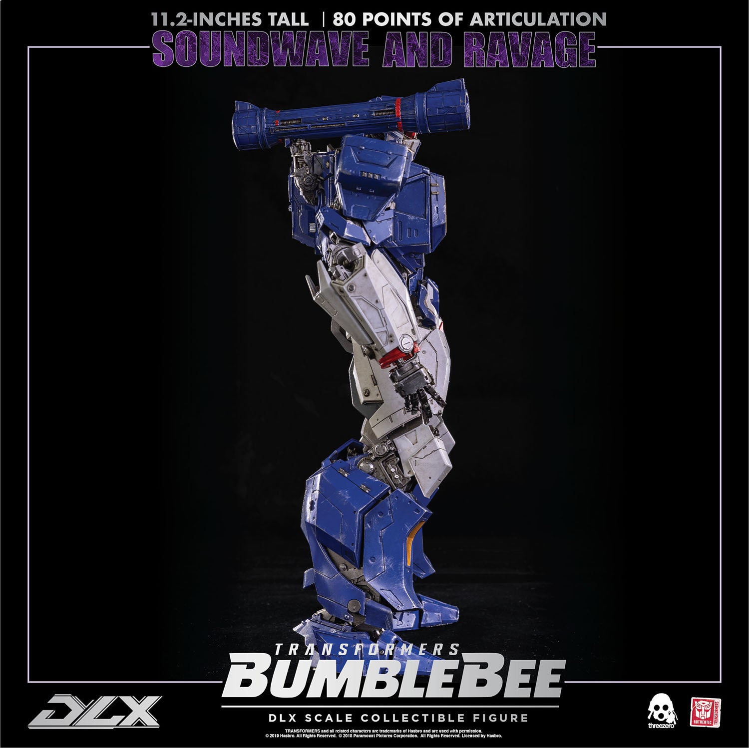 Transformers Bumblebee - Soundwave and Ravage DLX Figure